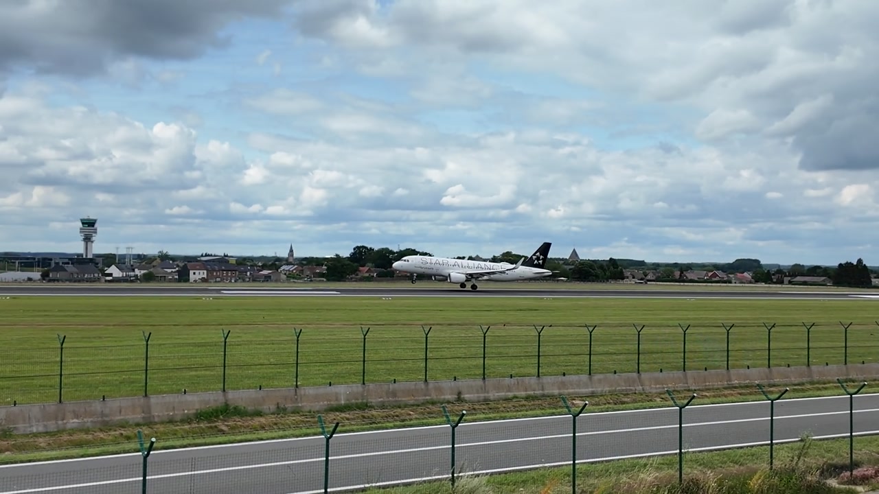 Star Alliance Airbus A319 poster